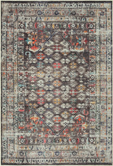 Opal Charcoal Washable Rug