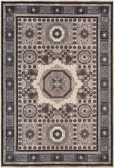 Imperial Brown & Beige Washable Rug