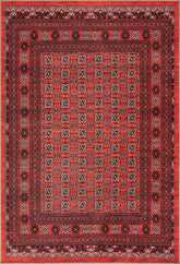Dragon Red Washable Rug