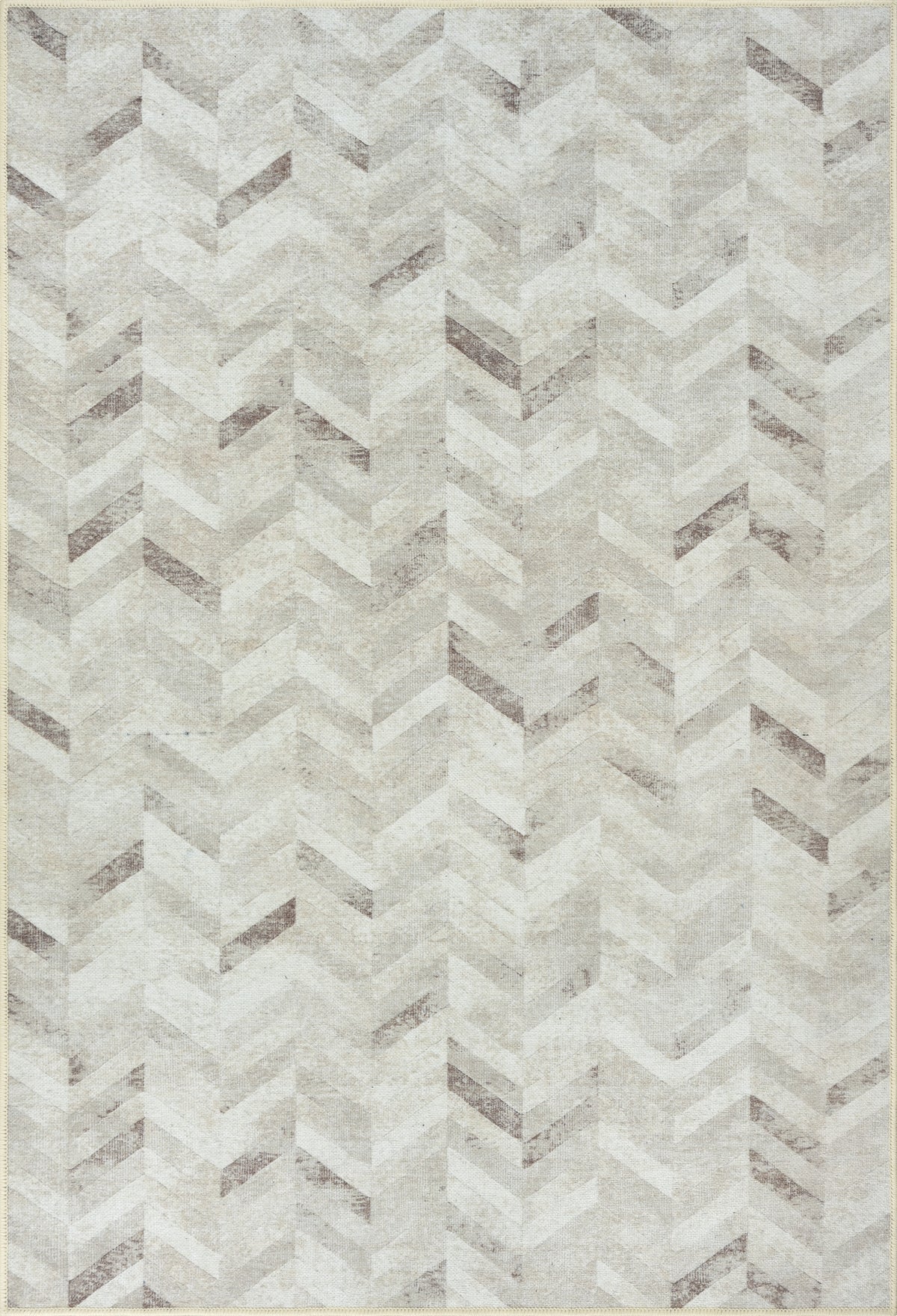 Vintage Cream Washable Rug