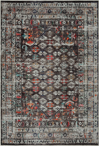 Opal Charcoal Washable Rug