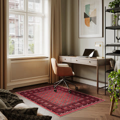 Dragon Red Washable Rug