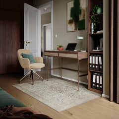 Ashen Cream Washable Rug