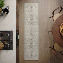 Ashen Cream Washable Rug