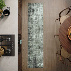 Botanic Green Washable Rug