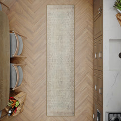 Antique Sand Washable Rug