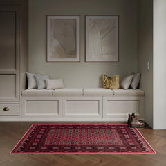 Dragon Red Washable Rug