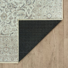 Ashen Cream Washable Rug