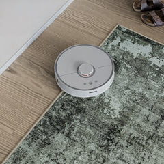 Botanic Green Washable Rug