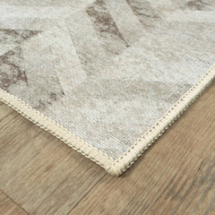 Vintage Cream Washable Rug