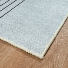 Vintage Globe Washable Rug