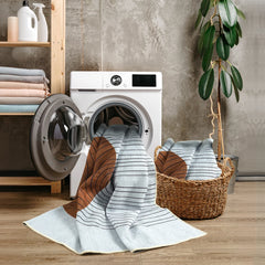 Vintage Globe Washable Rug