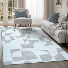 Monochrome Washable Rug