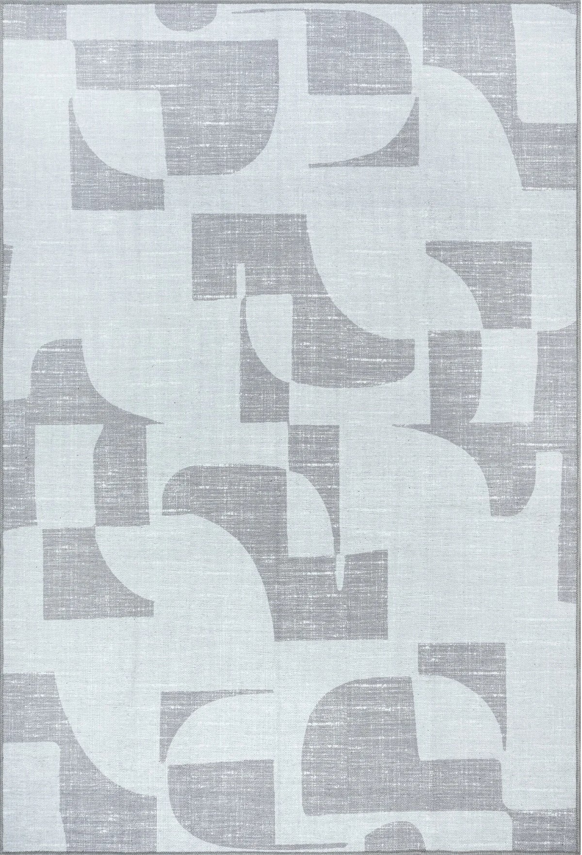 Monochrome Washable Rug