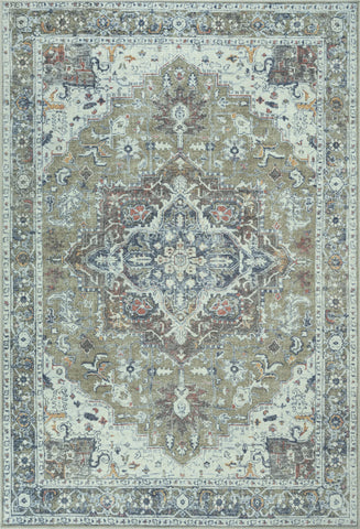 Brook Sage & Blue Washable Rug
