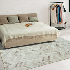 Vintage Cream Washable Rug