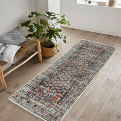 Opal Charcoal Washable Rug
