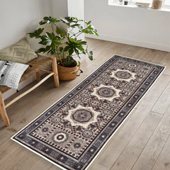 Imperial Brown & Beige Washable Rug